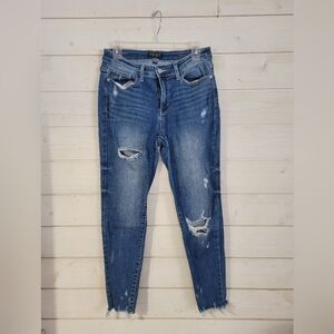 Judy Blue Distressed Skinny Jeans